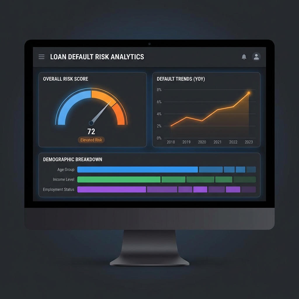 Loan Default Power BI Dashboard